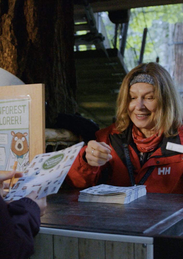 kids rainforest explorer at capilano suspension bridge