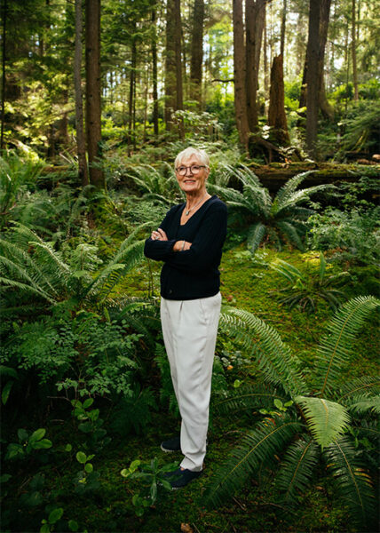 Nancy Stibbard owner and CEO of capilano suspension bridge park