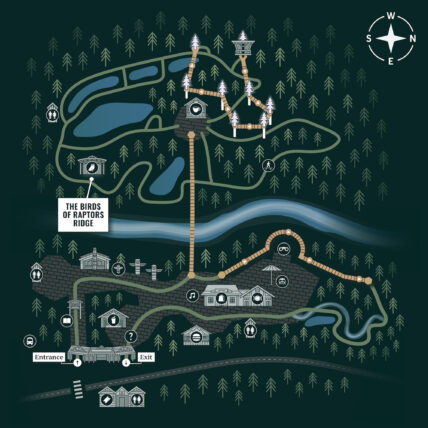 Park Map Raptors Ridge